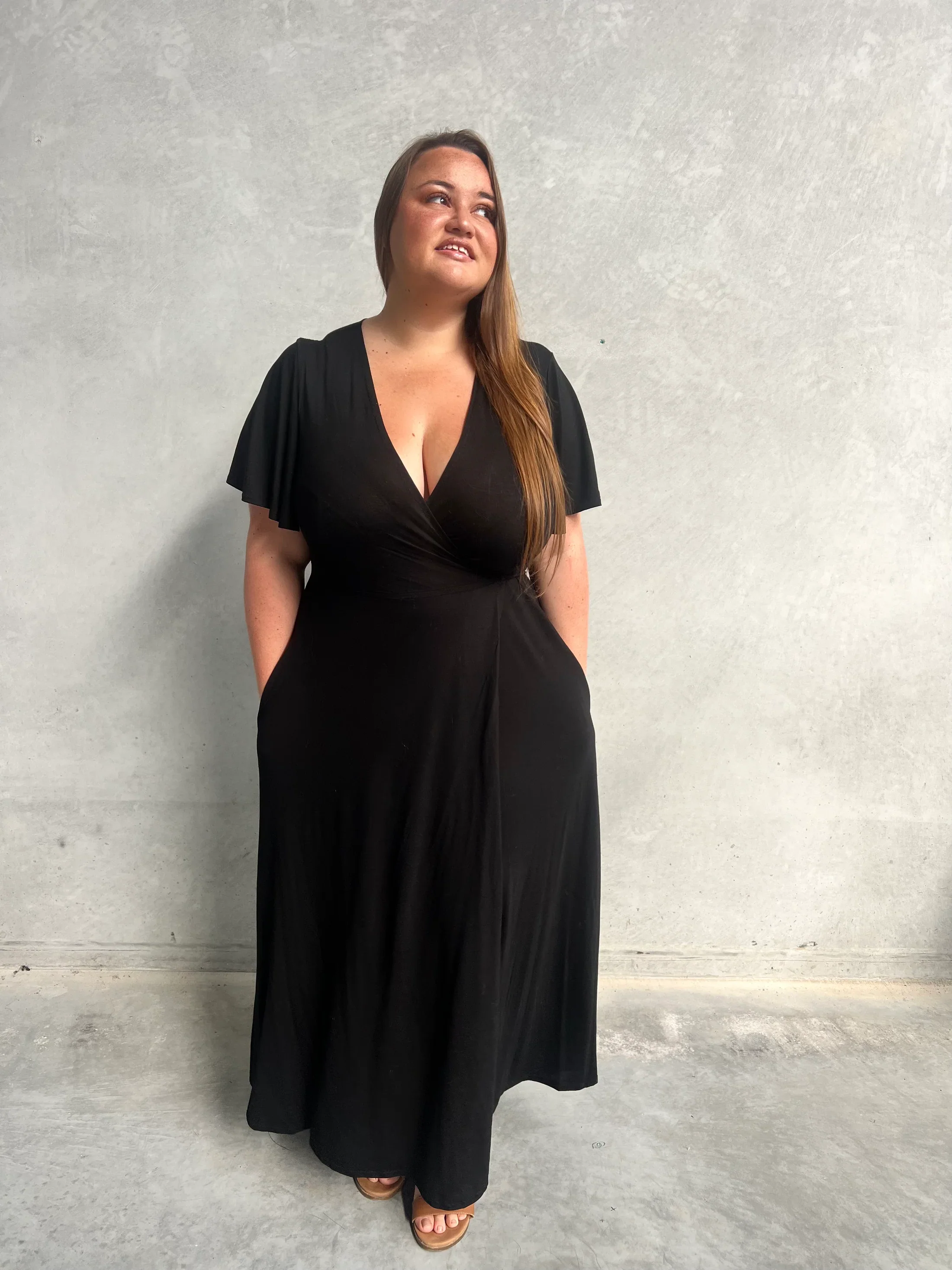 Belle Wrap - Black - Image 3