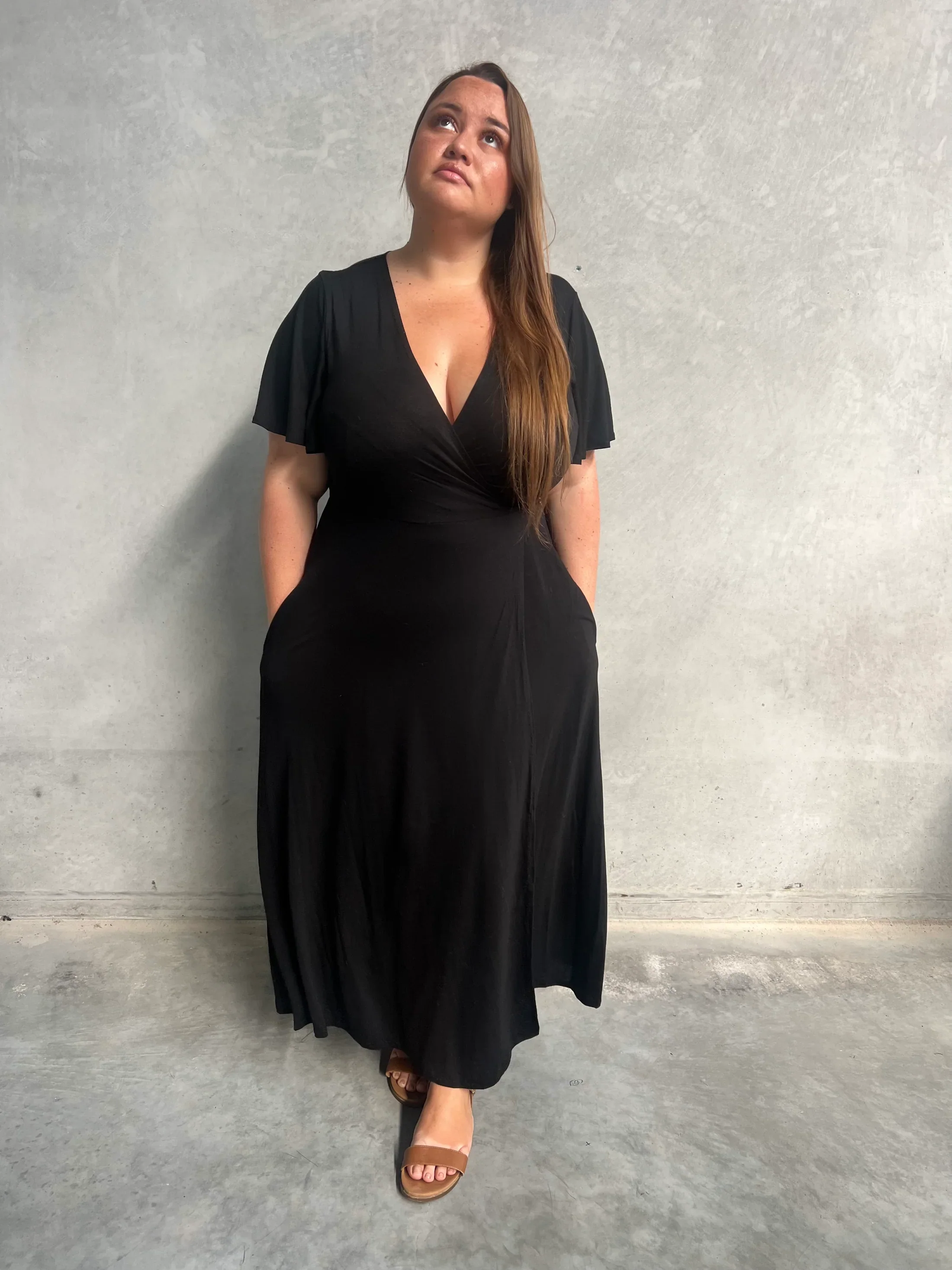 Belle Wrap - Black - Image 4