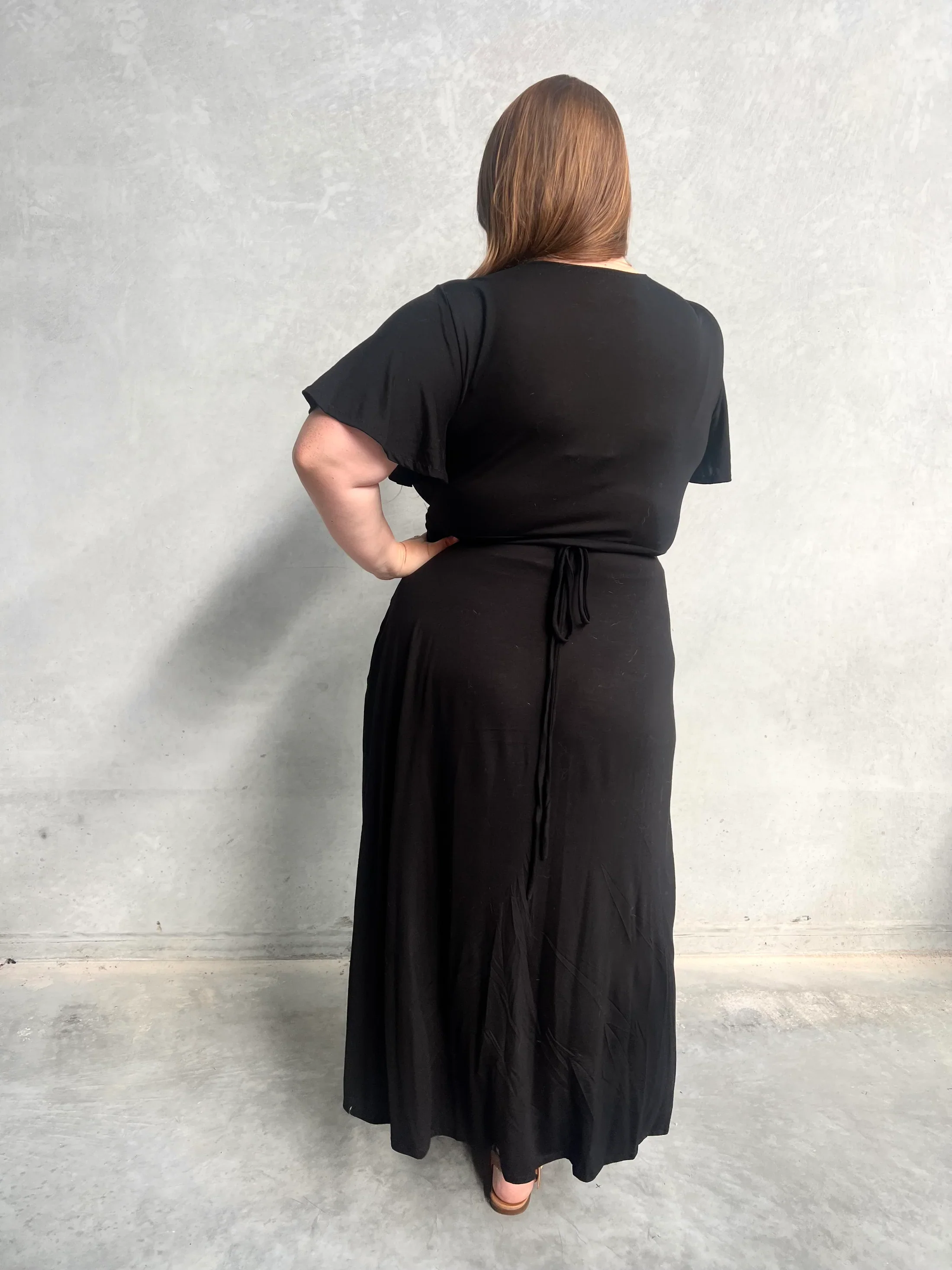 Belle Wrap - Black - Image 5