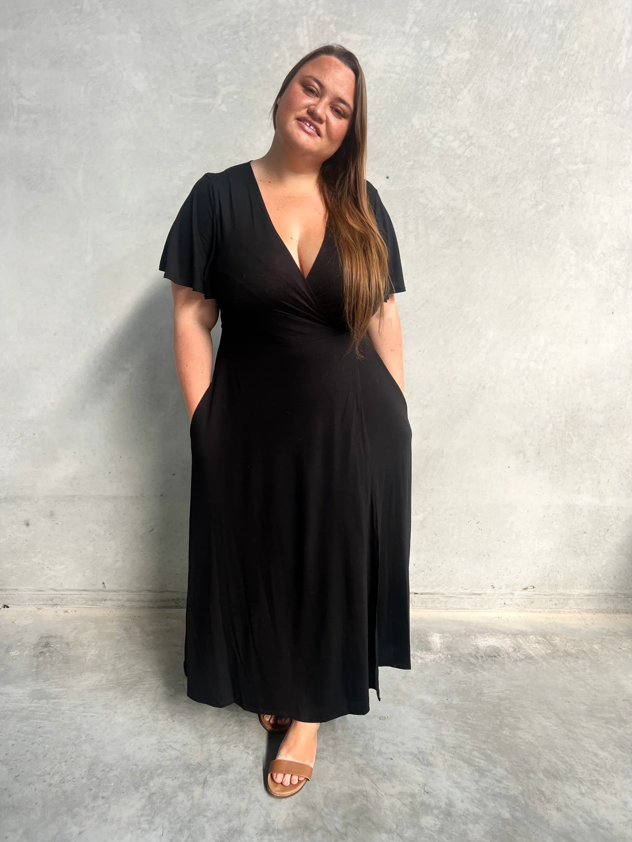 Belle Wrap - Black - Image 7