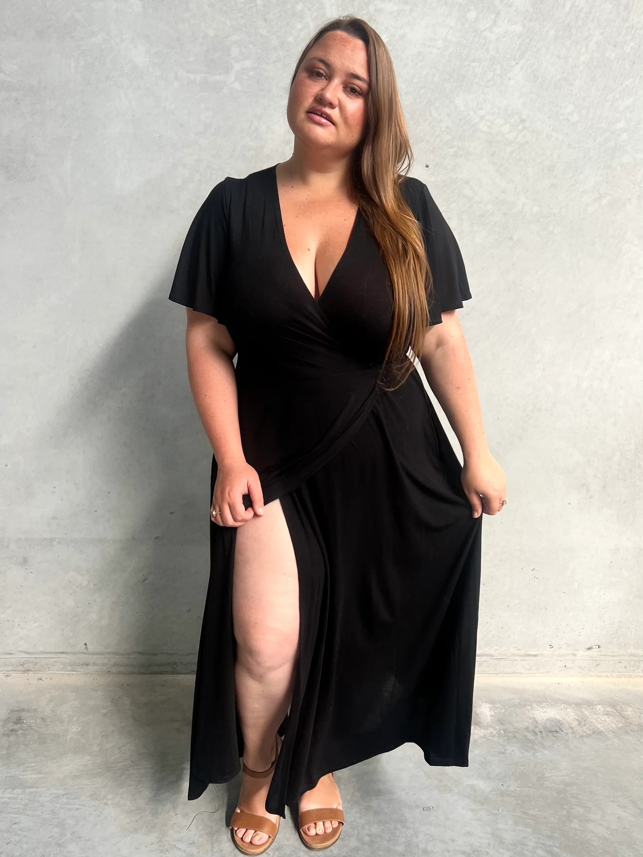 Belle Wrap - Black - Image 8