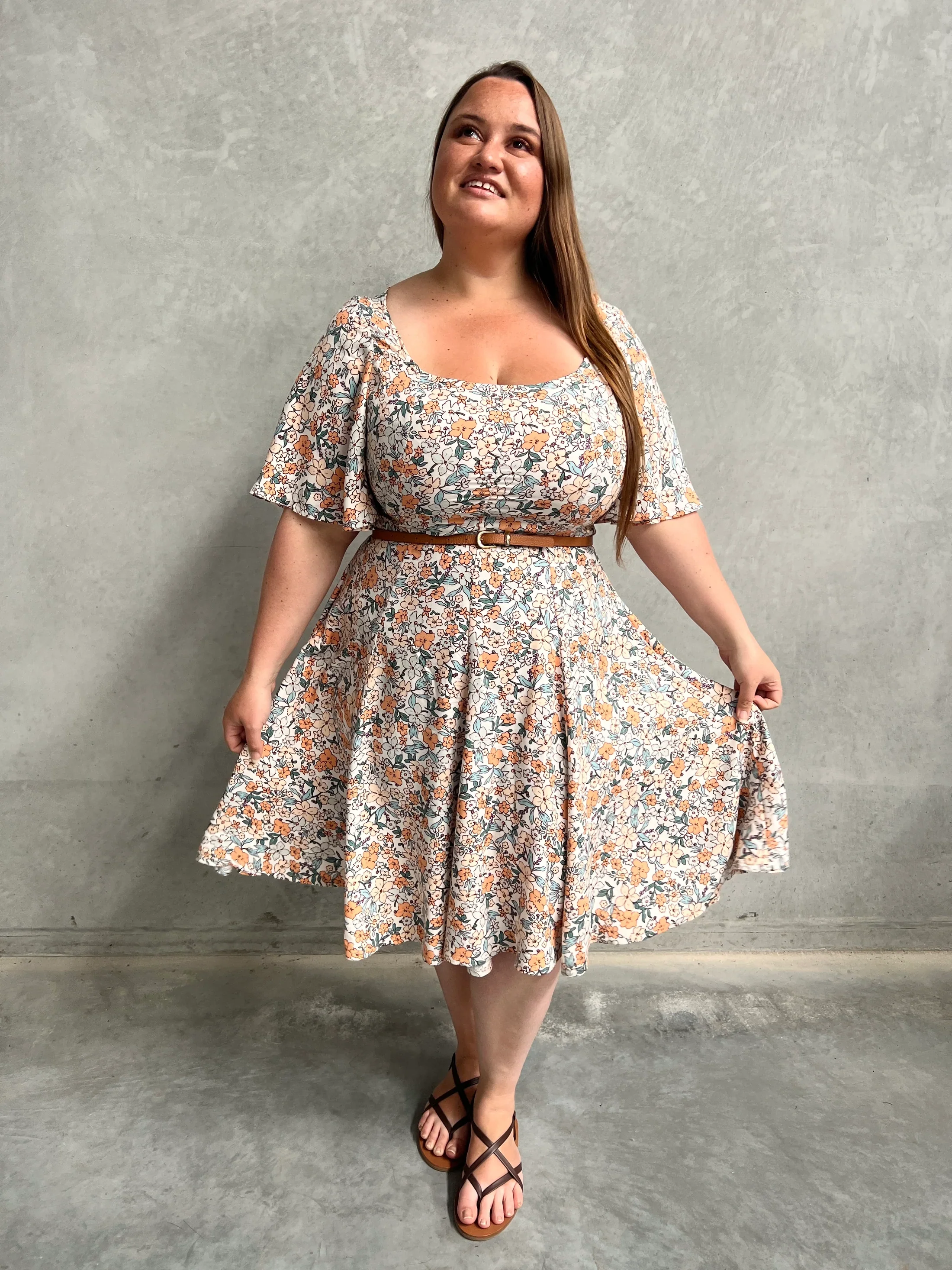 Lucy Dress - Fall Floral - Image 3