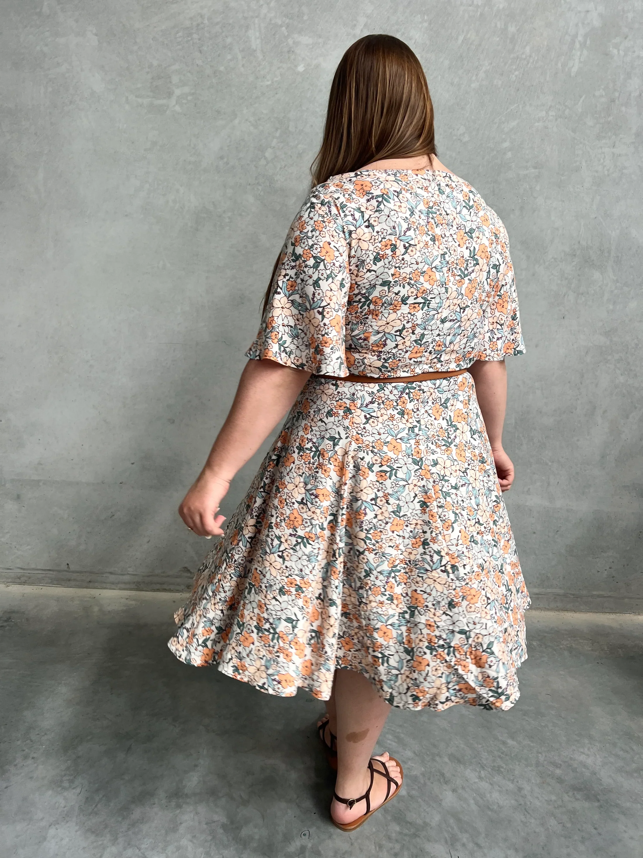 Lucy Dress - Fall Floral - Image 4