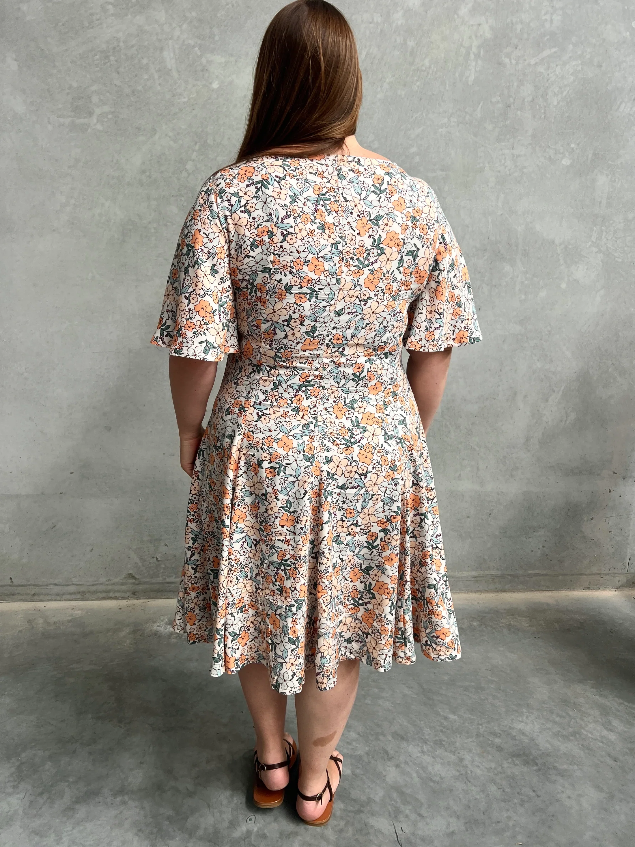 Lucy Dress - Fall Floral - Image 5