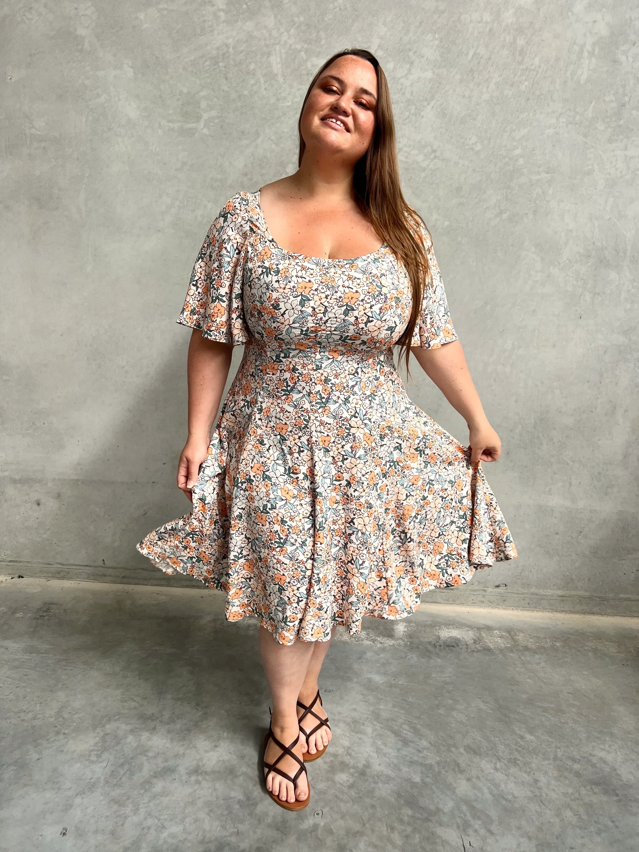 Lucy Dress - Fall Floral - Image 6